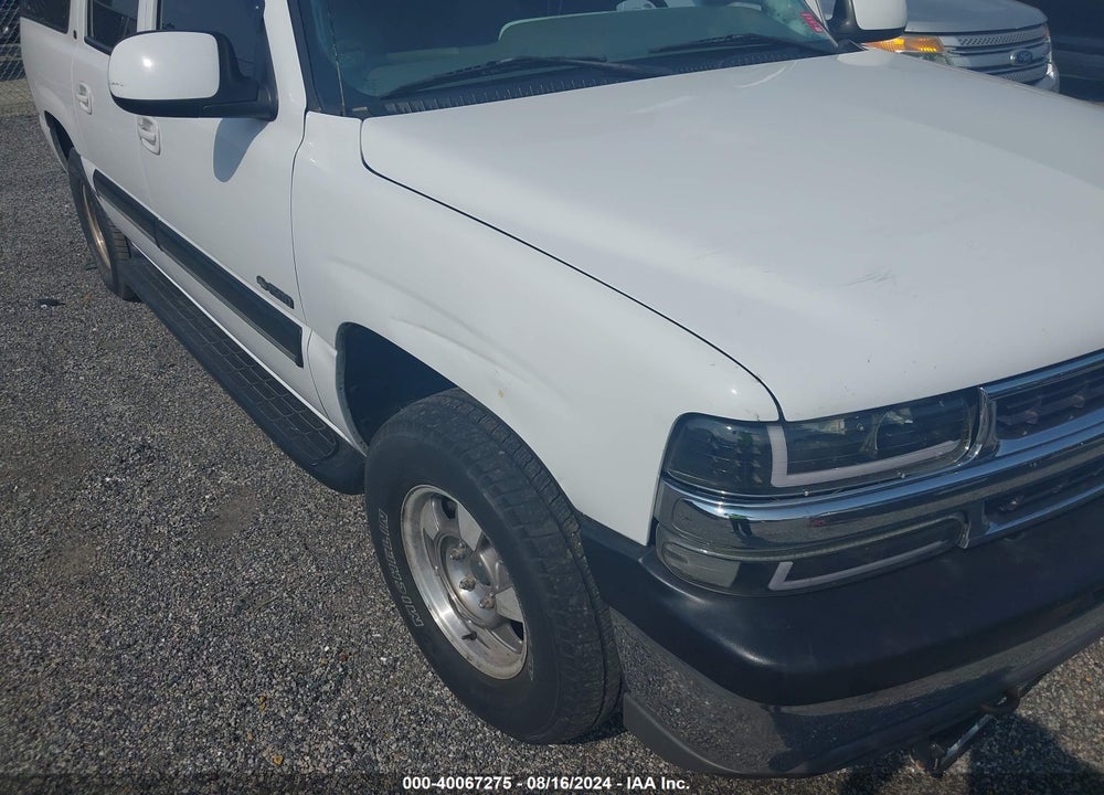 2001 CHEVROLET SUBURBAN 1500 LT VIN: 3GNFK16T41G107939