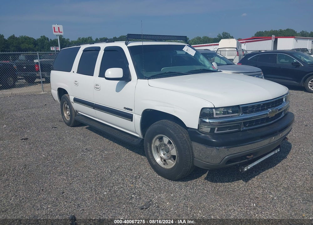2001 CHEVROLET SUBURBAN 1500 LT VIN: 3GNFK16T41G107939