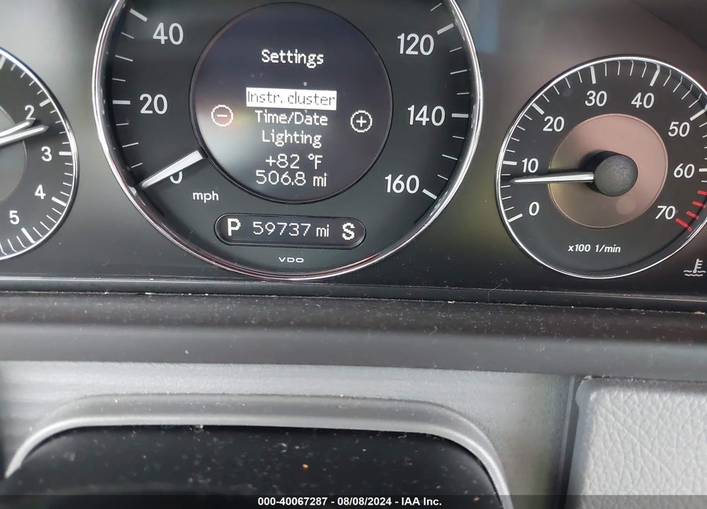 2007 MERCEDES-BENZ CLK 350 VIN: WDBTJ56HX7F216772