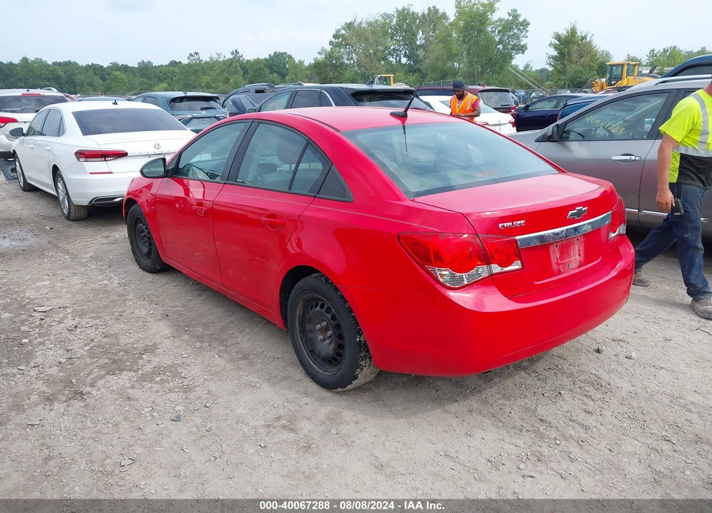 2014 CHEVROLET CRUZE LS MANUAL VIN: 1G1PB5SH6E7279468