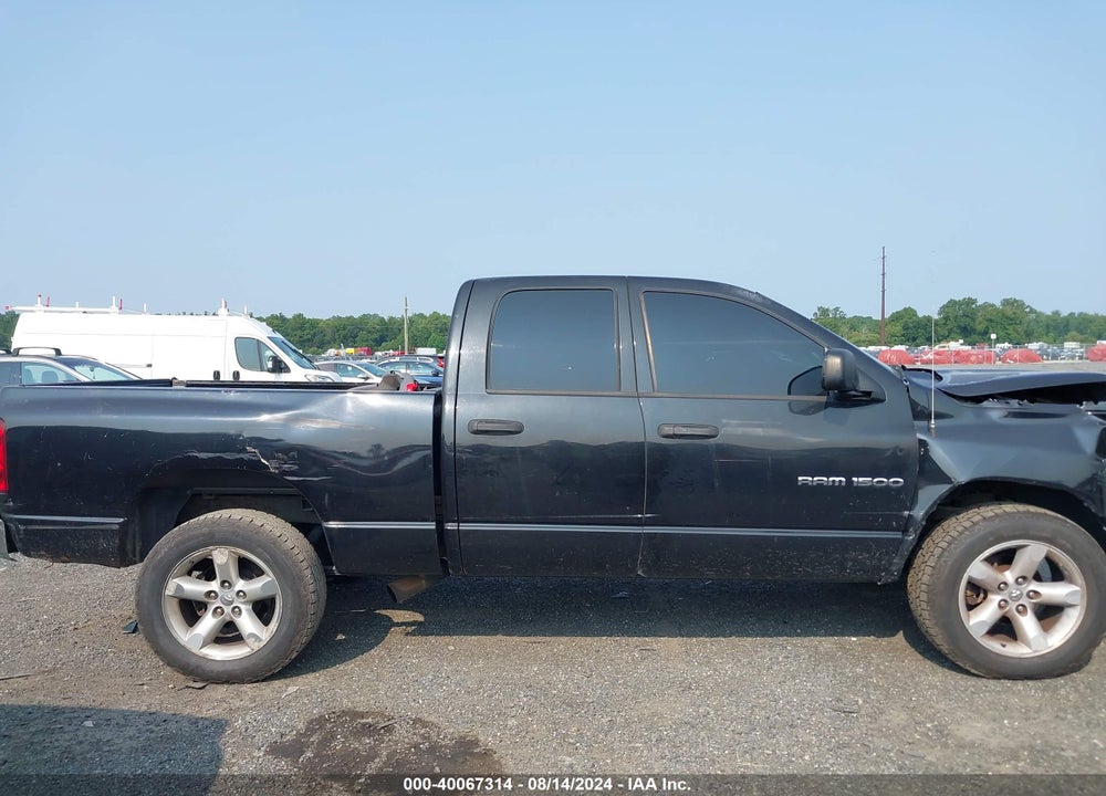 2007 DODGE RAM 1500 SLT/TRX4 OFF ROAD/SPORT VIN: 1D7HU182X7S180837
