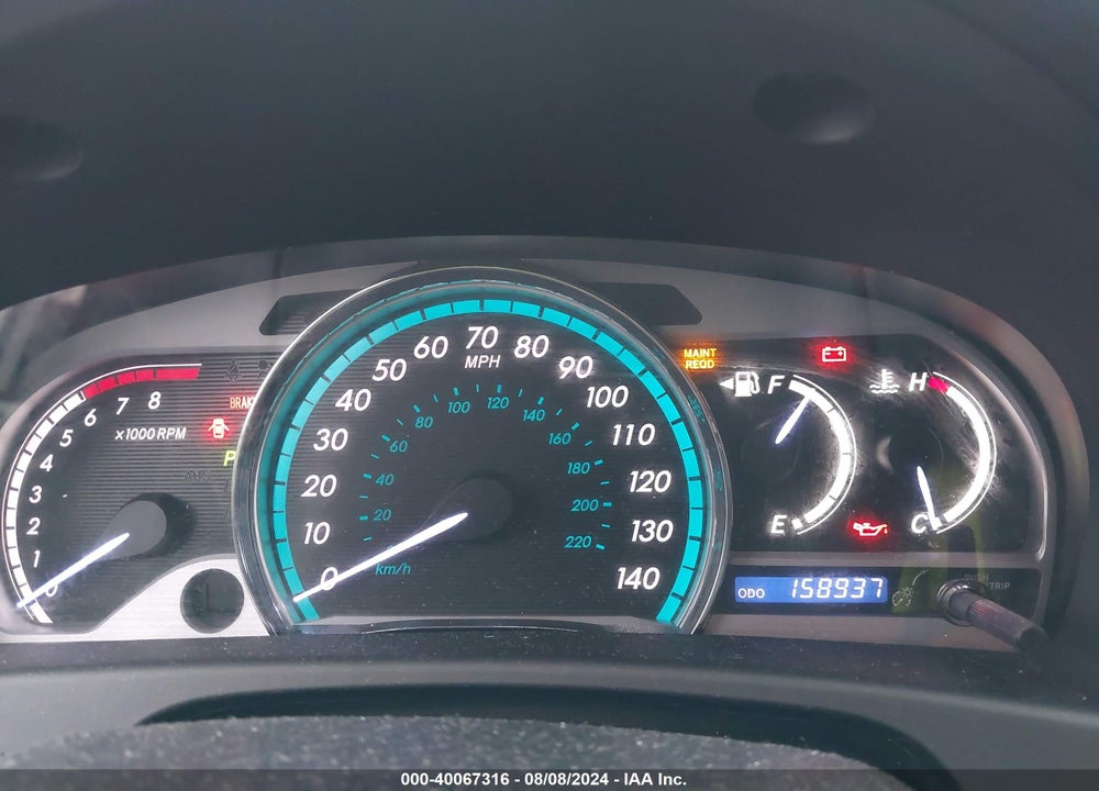 2013 TOYOTA VENZA LE VIN: 4T3ZA3BB5DU080904