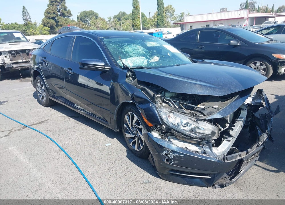 2018 HONDA CIVIC EX VIN: 2HGFC2F75JH584914