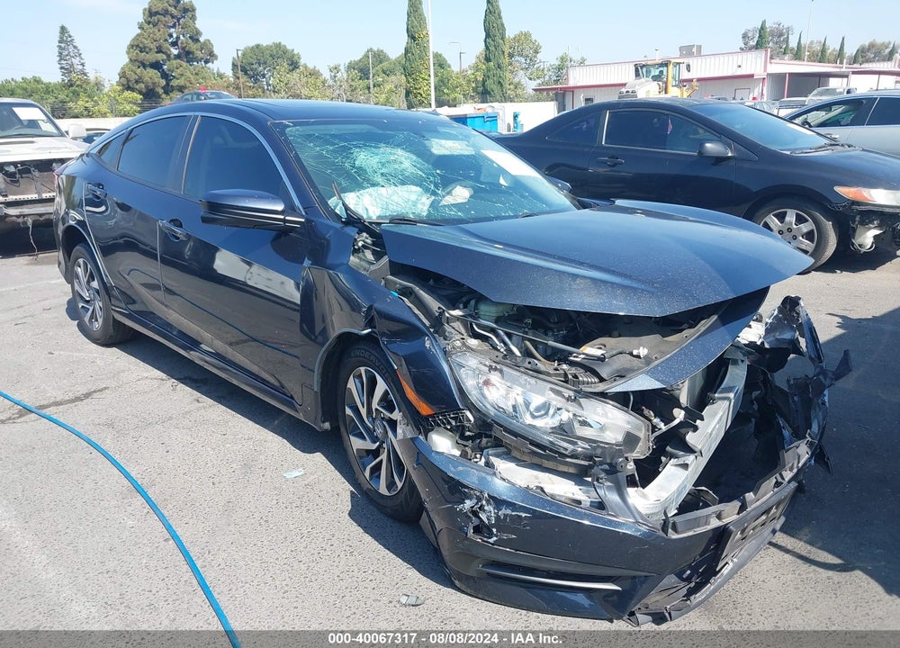 2018 HONDA CIVIC EX VIN: 2HGFC2F75JH584914