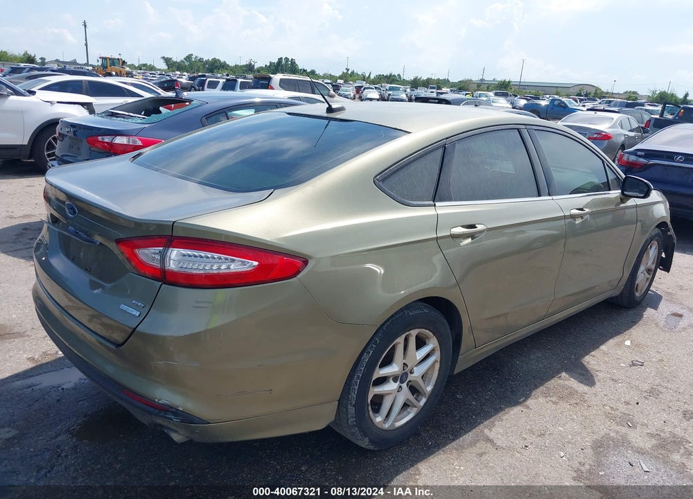 2013 FORD FUSION SE VIN: 3FA6P0HR8DR194944