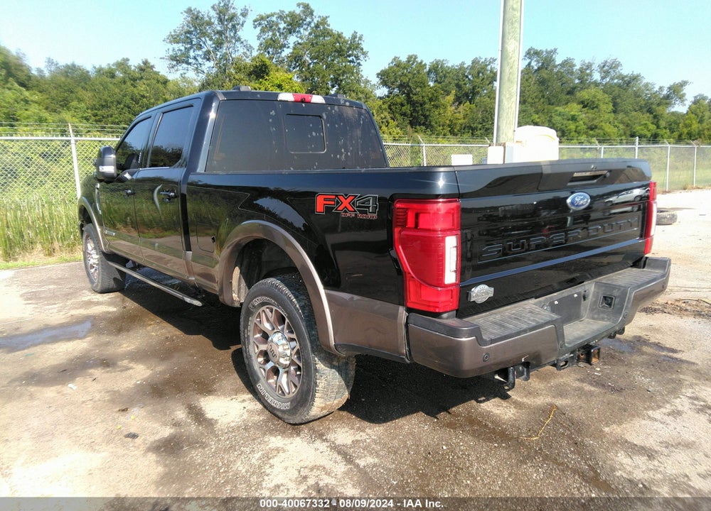 2022 FORD F-250 KING RANCH VIN: 1FT7W2BT1NEC56612