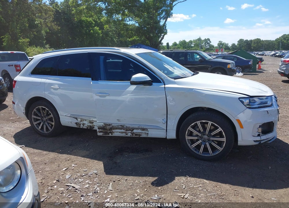 2017 AUDI Q7 3.0T PREMIUM VIN: WA1LAAF76HD008560
