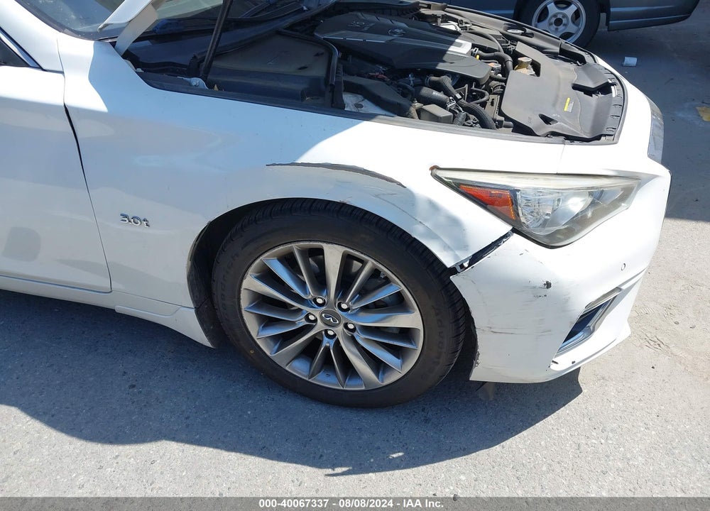 2018 INFINITI Q50 3.0T LUXE VIN: JN1EV7AP2JM350870