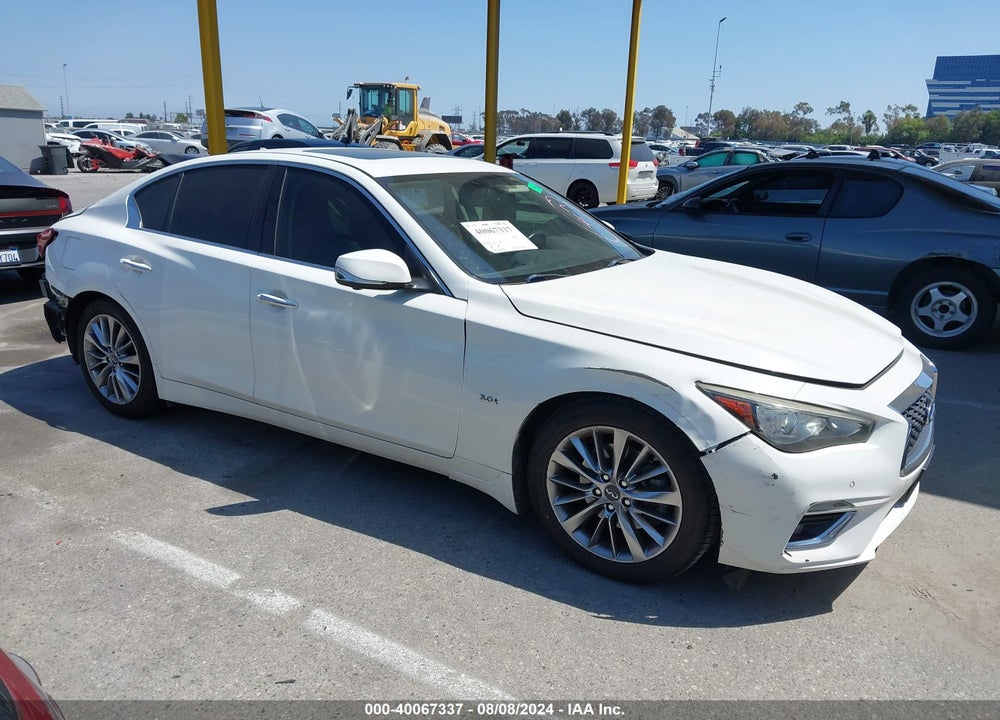 2018 INFINITI Q50 3.0T LUXE VIN: JN1EV7AP2JM350870