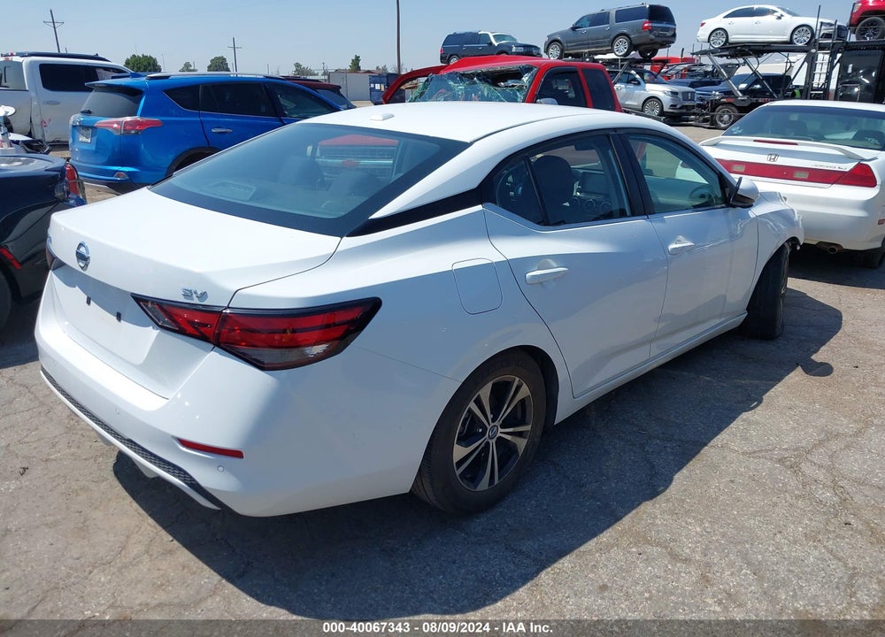 2022 NISSAN SENTRA SV XTRONIC CVT VIN: 3N1AB8CV9NY205577