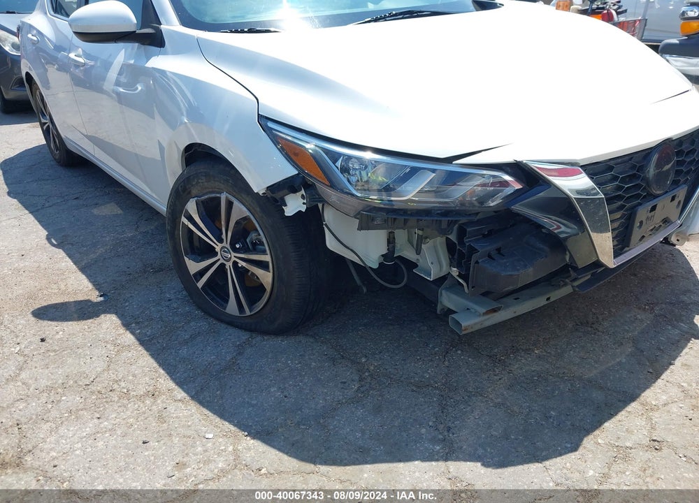2022 NISSAN SENTRA SV XTRONIC CVT VIN: 3N1AB8CV9NY205577