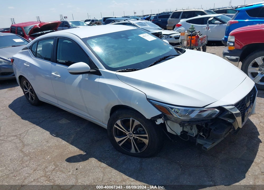 2022 NISSAN SENTRA SV XTRONIC CVT VIN: 3N1AB8CV9NY205577