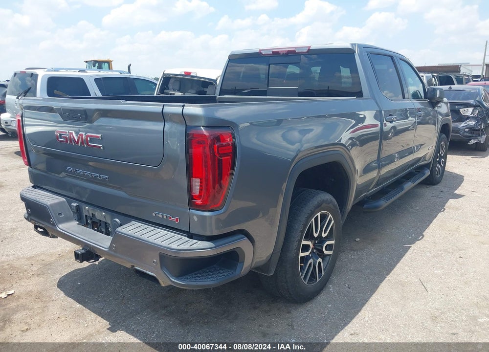 2020 GMC SIERRA 1500 4WD STANDARD BOX AT4 VIN: 3GTP9EEL7LG423579