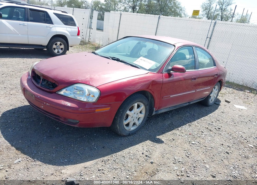2002 MERCURY SABLE GS VIN: 1MEFM50U32G649573