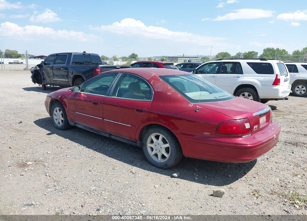 2002 MERCURY SABLE GS VIN: 1MEFM50U32G649573