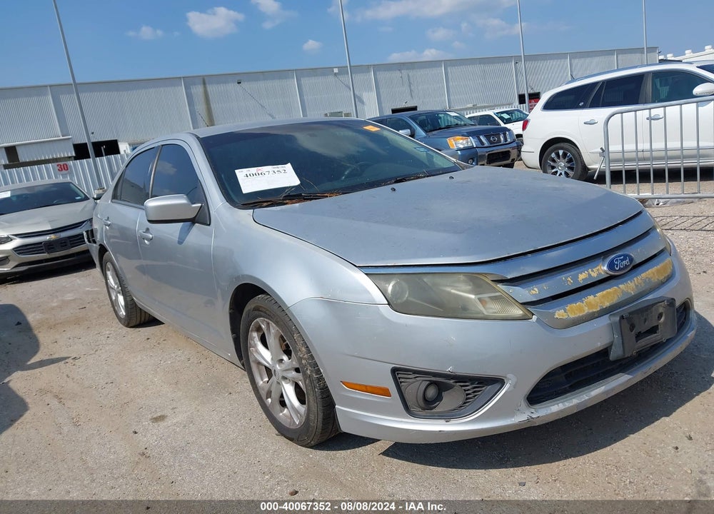 2012 FORD FUSION VIN: 3FAHP0HA0CR219384