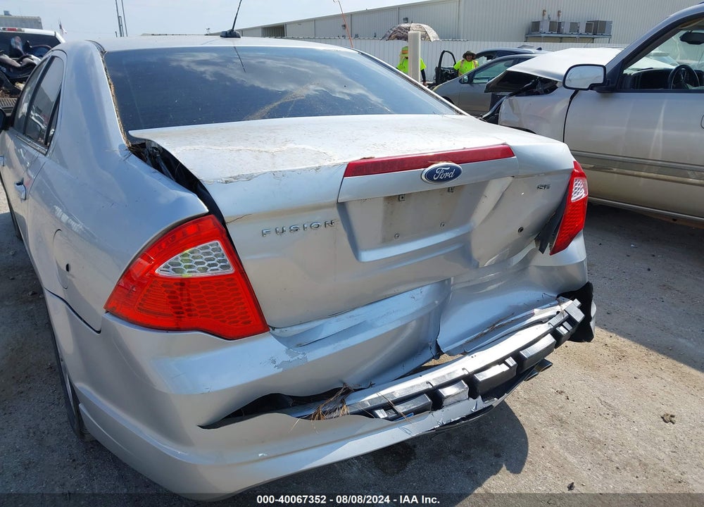 2012 FORD FUSION VIN: 3FAHP0HA0CR219384