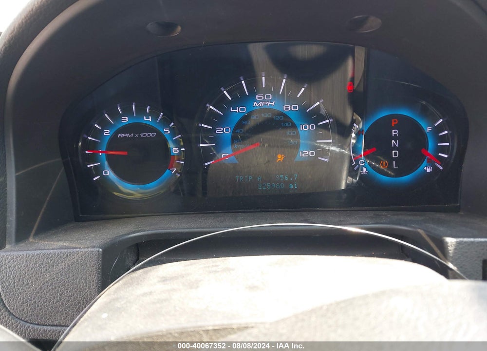 2012 FORD FUSION VIN: 3FAHP0HA0CR219384