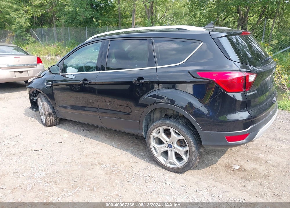 2019 FORD ESCAPE TITANIUM VIN: 1FMCU9J91KUA28206