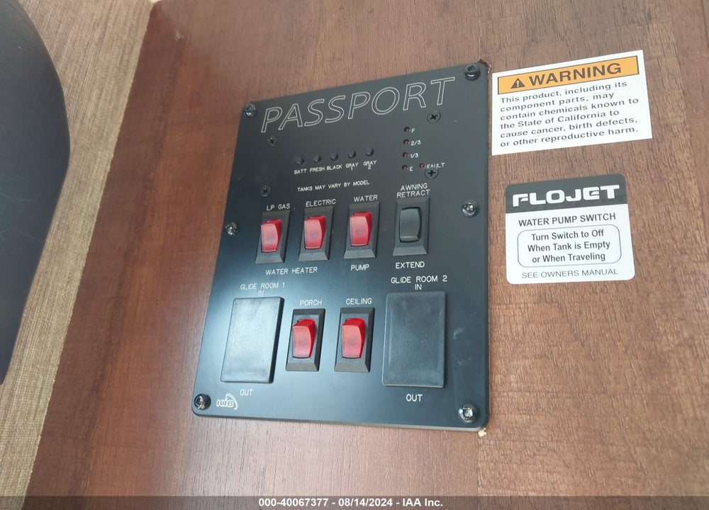 2016 KEYSTONE PASSPORT EXPRESS SER VIN: 4YDT23829GX415993