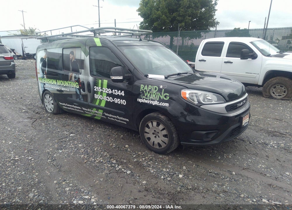 2020 RAM PROMASTER CITY SLT VIN: ZFBHRFBBXL6P32554