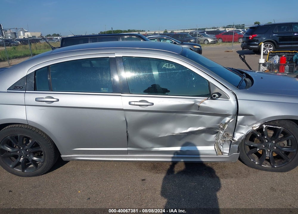 2014 CHRYSLER 200 LIMITED VIN: 1C3CCBCG6EN163887