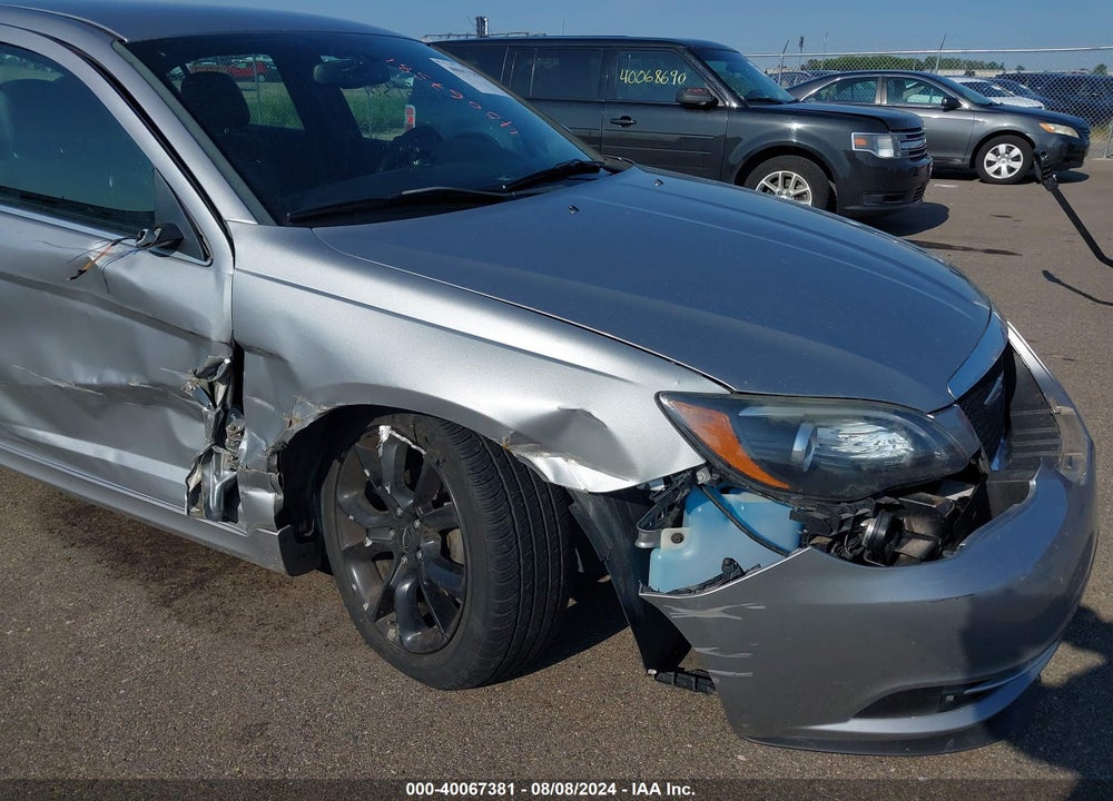 2014 CHRYSLER 200 LIMITED VIN: 1C3CCBCG6EN163887