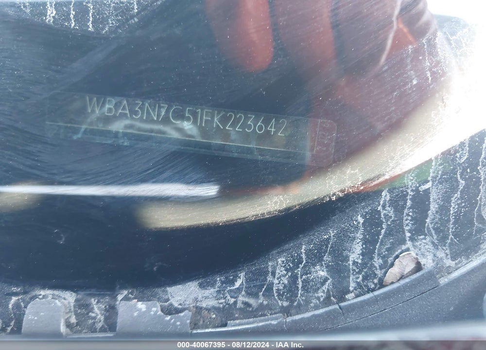 2015 BMW 428I VIN: WBA3N7C51FK223642