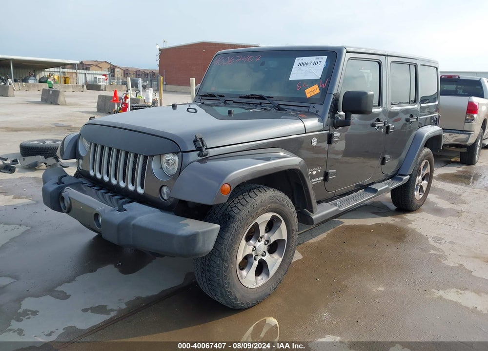 2017 JEEP WRANGLER UNLIMITED SAHARA 4X4 VIN: 1C4BJWEG9HL680487
