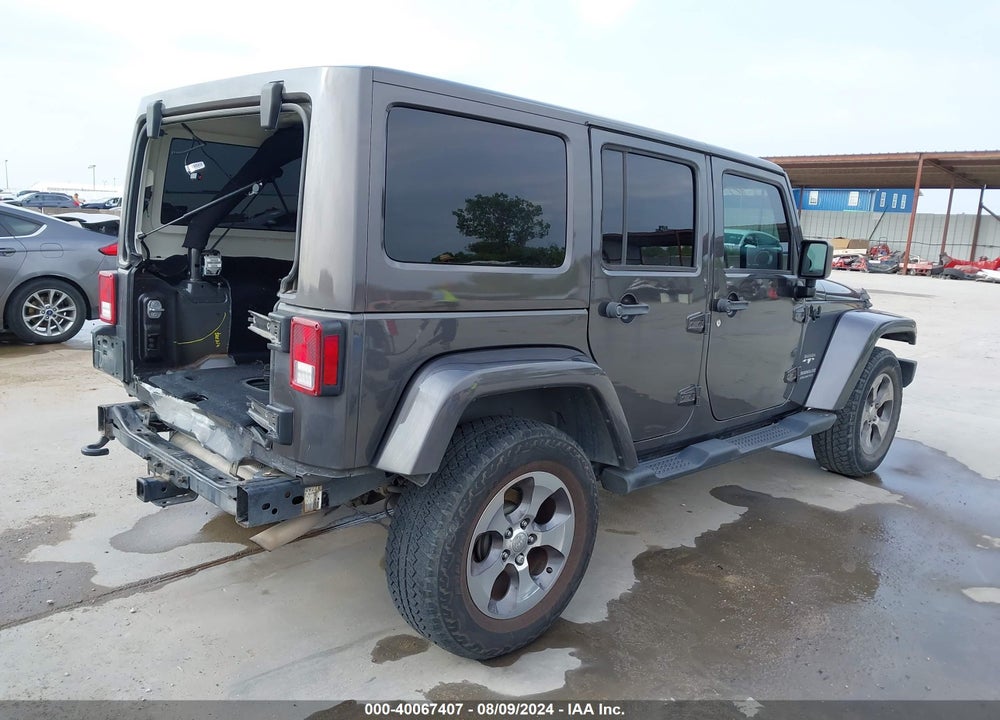2017 JEEP WRANGLER UNLIMITED SAHARA 4X4 VIN: 1C4BJWEG9HL680487