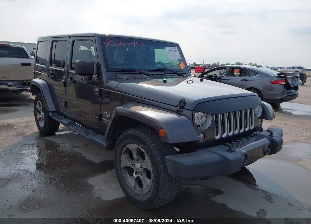 2017 JEEP WRANGLER UNLIMITED SAHARA 4X4 VIN: 1C4BJWEG9HL680487