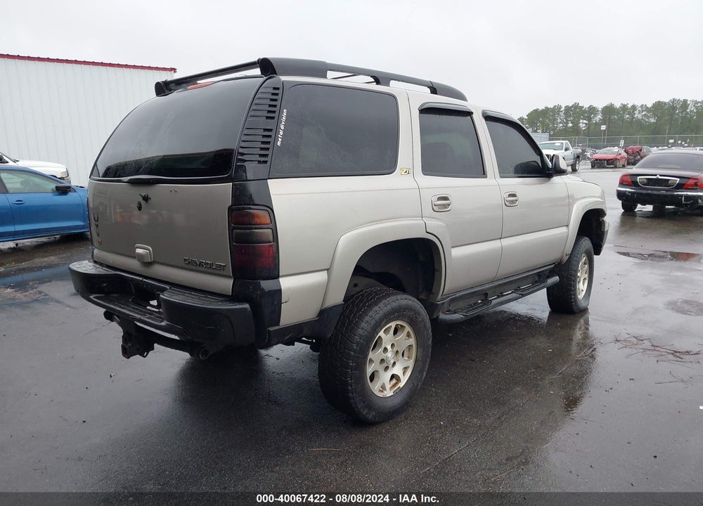 2004 CHEVROLET TAHOE Z71 VIN: 1GNEK13Z84R270652