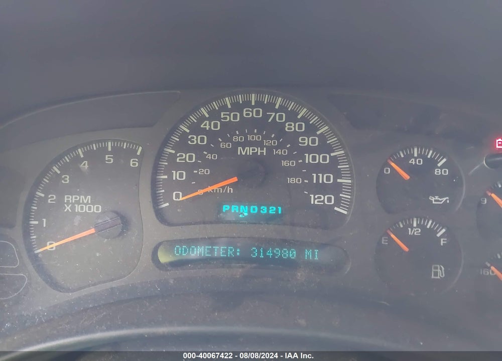 2004 CHEVROLET TAHOE Z71 VIN: 1GNEK13Z84R270652