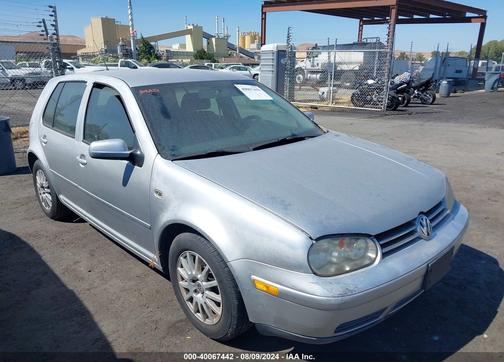 2003 VOLKSWAGEN GOLF GL TDI VIN: 9BWFP61J134073008