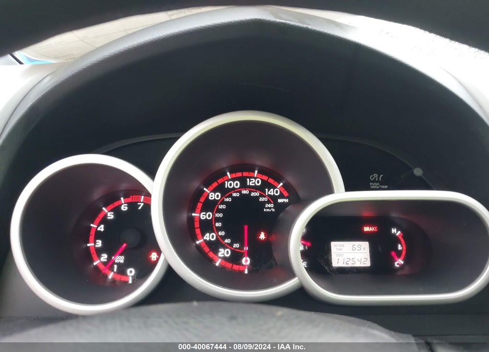 2009 TOYOTA MATRIX S VIN: 2T1KE40E09C006672