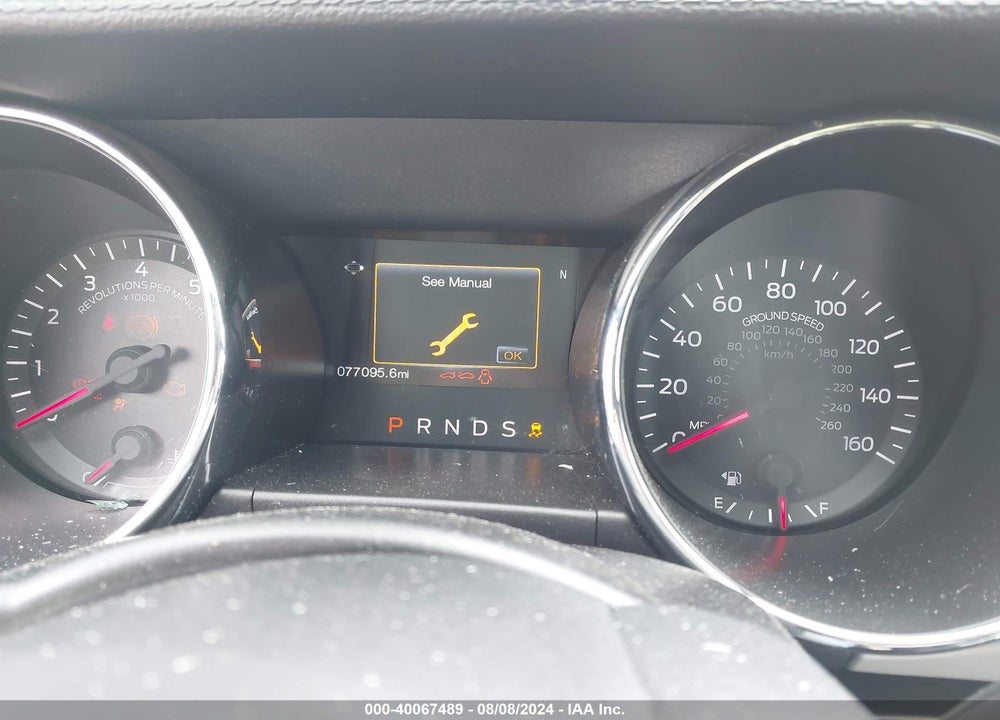 2016 FORD MUSTANG ECOBOOST VIN: 1FA6P8TH2G5275569