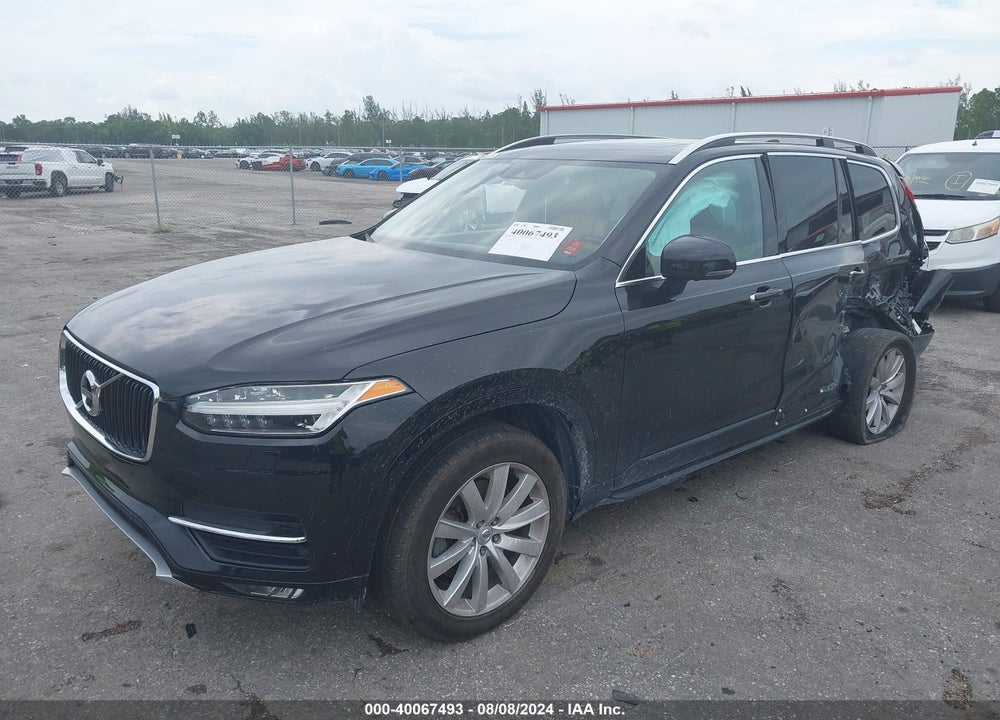 2016 VOLVO XC90 T6 MOMENTUM VIN: YV4A22PK6G1094145