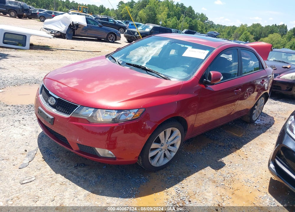 2010 KIA FORTE SX VIN: KNAFW4A34A5140479