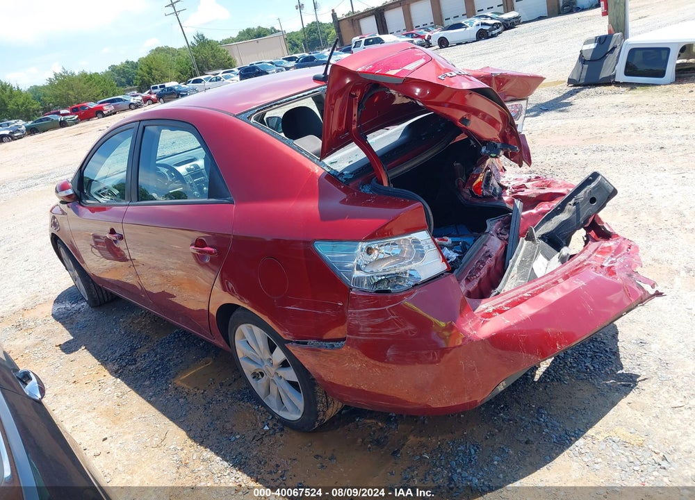 2010 KIA FORTE SX VIN: KNAFW4A34A5140479