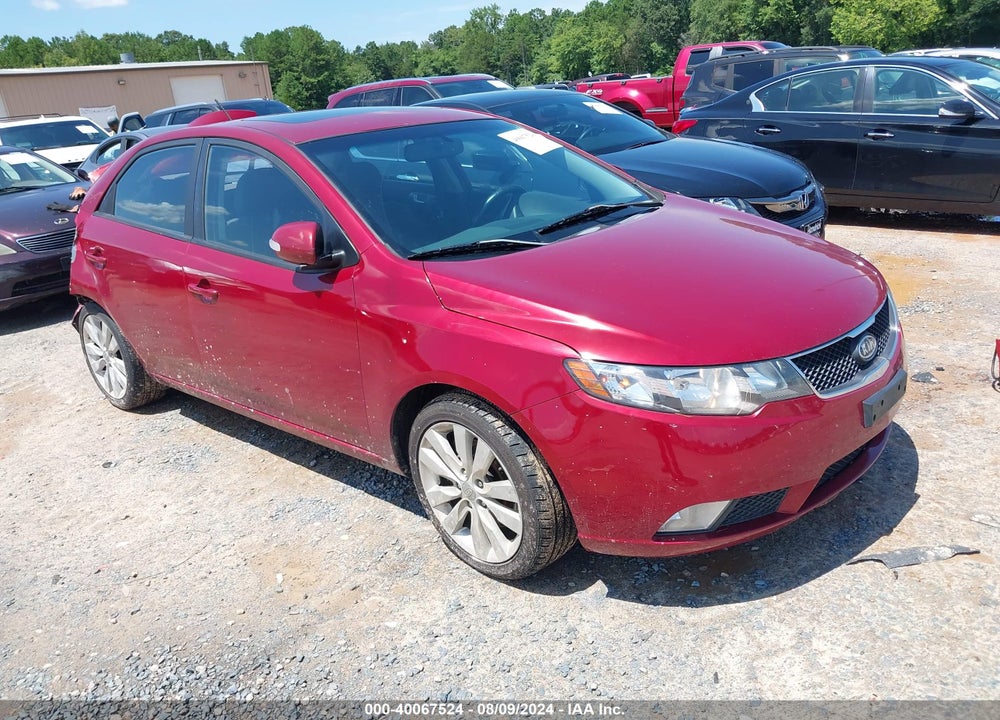 2010 KIA FORTE SX VIN: KNAFW4A34A5140479