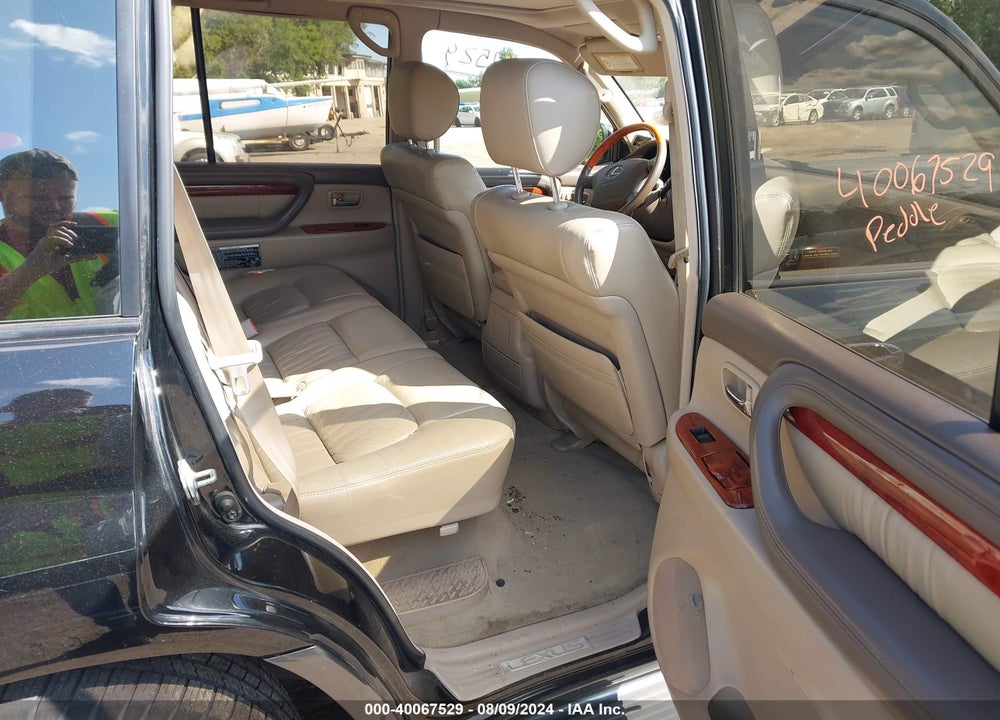 2002 LEXUS LX 470 VIN: JTJHT00W723520712