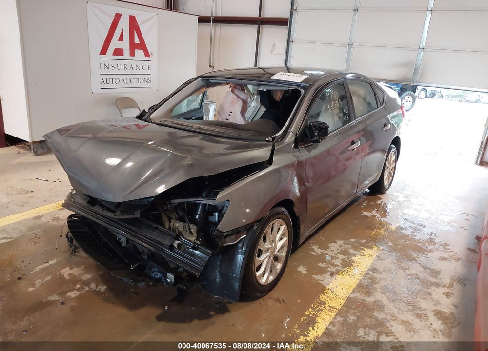 2019 NISSAN SENTRA SV VIN: 3N1AB7AP0KY294417