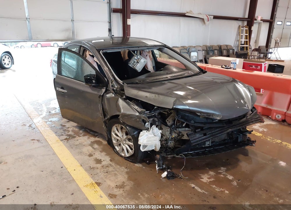 2019 NISSAN SENTRA SV VIN: 3N1AB7AP0KY294417