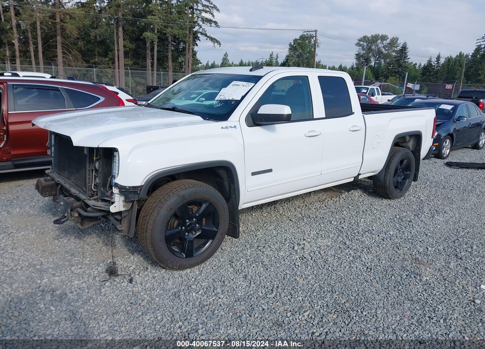 2018 GMC SIERRA 1500 VIN: 1GTV2LEC8JZ276797