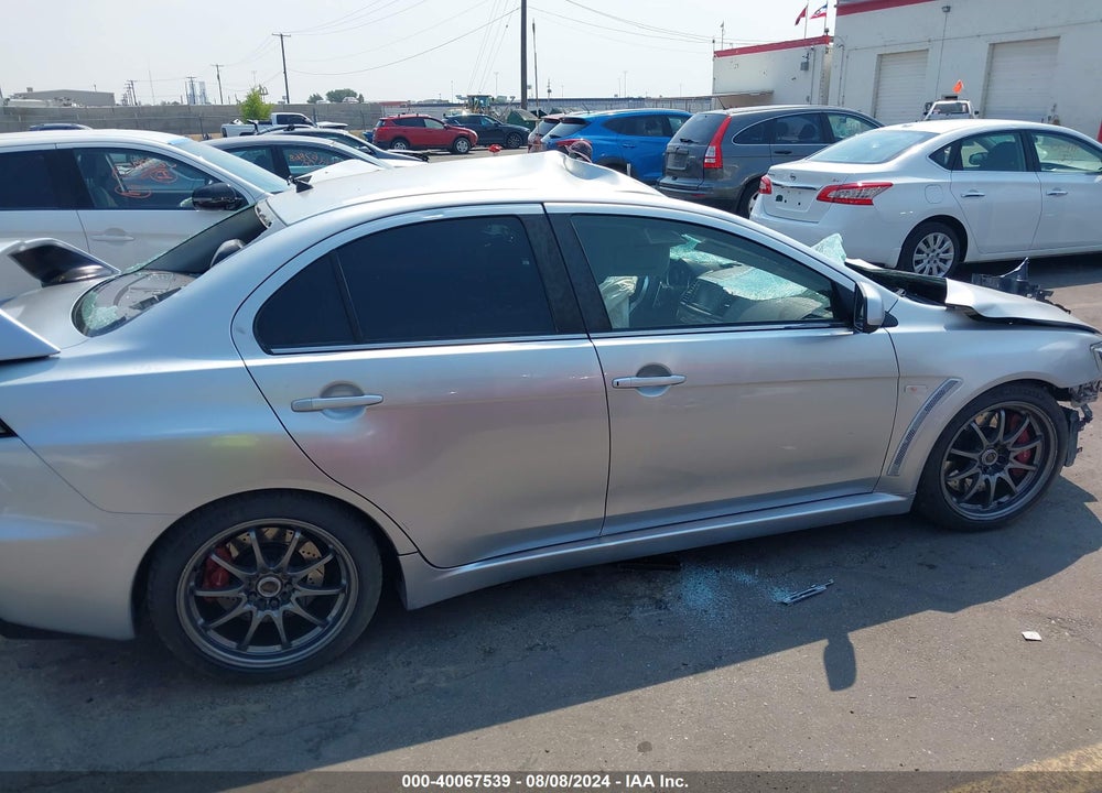 2008 MITSUBISHI LANCER EVOLUTION MR VIN: JA3AW56V98U051048