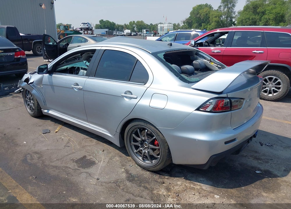2008 MITSUBISHI LANCER EVOLUTION MR VIN: JA3AW56V98U051048
