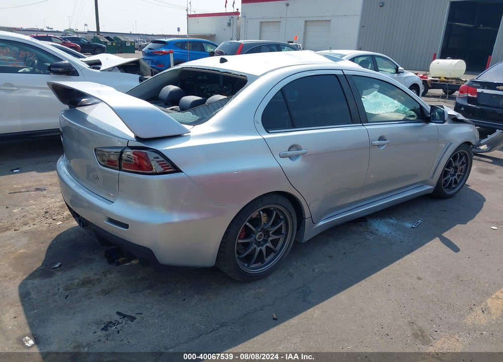 2008 MITSUBISHI LANCER EVOLUTION MR VIN: JA3AW56V98U051048