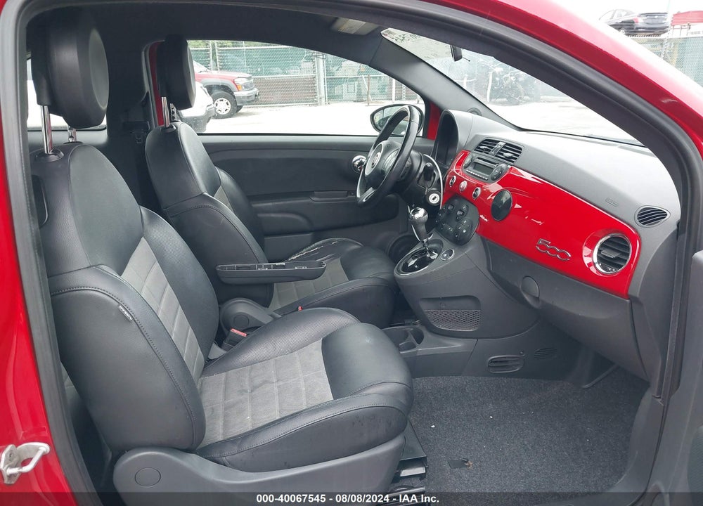 2012 FIAT 500 SPORT VIN: 3C3CFFBR8CT386124