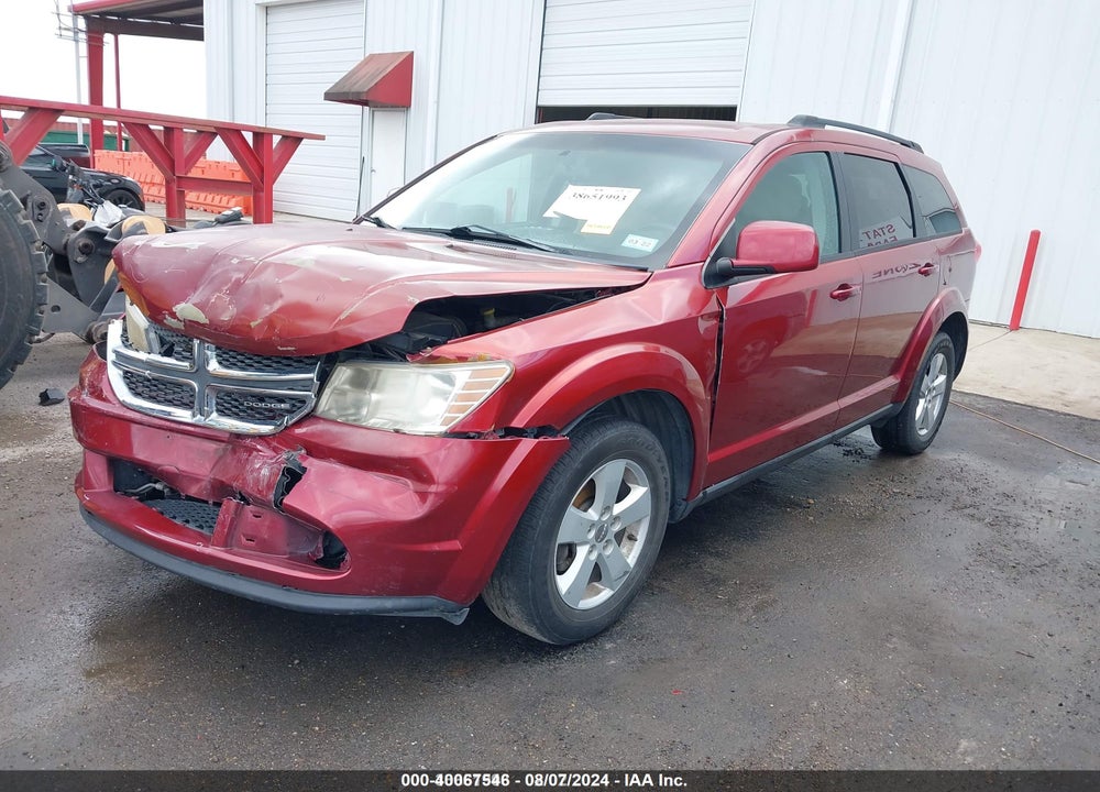 2011 DODGE JOURNEY MAINSTREET VIN: 3D4PG1FG2BT522190