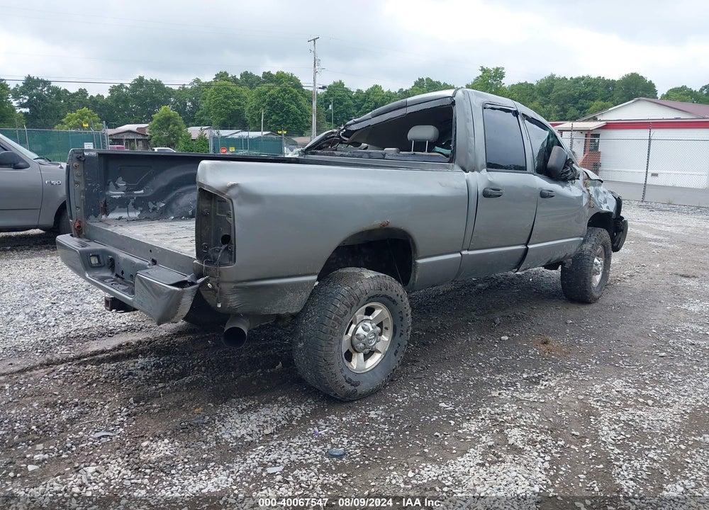 2007 DODGE RAM 2500 SLT/TRX4 OFF ROAD/SPORT/POWER WAGON VIN: 1D7KS28C77J527833